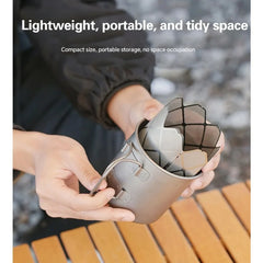 Camping alcohol stove windshield stainless steel outdoor stove windshield portable alcohol stove rack for outdoor camping and hi