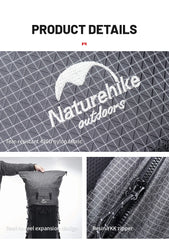 Naturehike Hiking Backpack Outdoor Sports Bag 60+5L Large Capacity Ergonomic Design Backpack Camping Travel Waterproof Bagpack