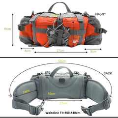 BP-VISION Hiking Fanny Pack Man Cycling Waterproof Backpack Mountain Sports Fanny Pack Camping Nylon Hunting Accessori Belt Bag