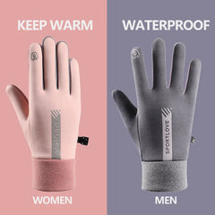 Winter Gloves Women Cycling Bike Thermal Fleece Cold Resistance Wind Waterproof Bicycle Warm Outdoor Running Skiing Mittens