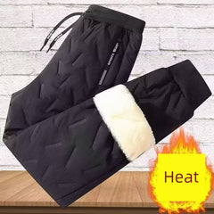 Windproof Waterproof Men's and Women's Same Style Thickened Fleece Cotton Pants Warm Cotton-Padded Trousers Winter New Arrival Cashmere Cotton Pants Men