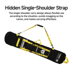 Classic Dumpling-Style Snowboard Bag, Waterproof Protective Board Cover with Reinforced Nose & Tail, Lightweight Carry Bag