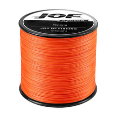 JOF 4 Strands Japan Braided Fishing Line Multifilament PE Line 100M 300M 500M 1000M Strong Power Wire 8-80LB Carp Accessories