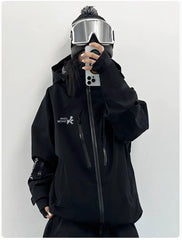 John Snow Woman Man Hooded Ski Wear Warm Windproof Waterproof Ski Clothes Outdoor Jacket Sports Male And Female Snowboard Coat