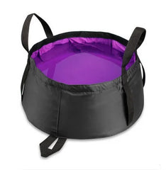 8.5L Portable Outdoor Travel Foldable Folding Camping Washbasin Basin Bucket Bowl Sink Washing Bag Water Bucket Ultra-light