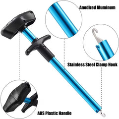 Fishing Hook Remover Tool Fishing Lure Remover Aluminum Tube Hook Detacher Portable Fish Hook Out Extractor