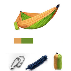 Camping Hammock with Mosquito Net Outdoor Furniture 1-2 Person Portable Hanging Bed Strength Parachute Fabric Sleep Swing