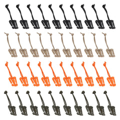 1/2/5Pcs Molle Backpack Buckle Carabiner Clips Outdoor Nylon Bag Hanger Hook Clamp EDC Carabiner Survival Gear Tools