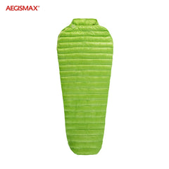 AEGISMAX MINI 800FP Ultralight Goose Down Outdoor Sleeping Bag Mummy Type Splicing 43℉~52℉ Camping Hiking Waterproof