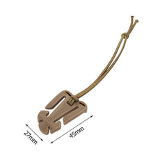 1/2/5Pcs Molle Backpack Buckle Carabiner Clips Outdoor Nylon Bag Hanger Hook Clamp EDC Carabiner Survival Gear Tools