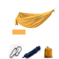 Camping Hammock with Mosquito Net Outdoor Furniture 1-2 Person Portable Hanging Bed Strength Parachute Fabric Sleep Swing