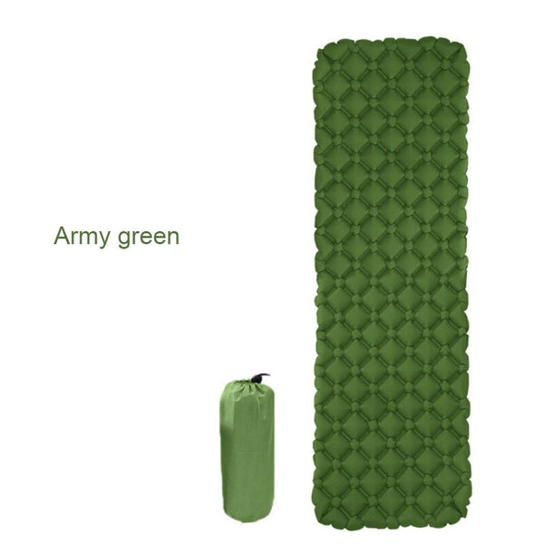 ONLIVING Camping Sleeping Mat Outdoor Sleeping Pad Inflatable Air Mattresses Tent Mat Folding Air Cushion Bed Hiking Trekking