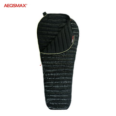 AEGISMAX MINI 800FP Ultralight Goose Down Outdoor Sleeping Bag Mummy Type Splicing 43℉~52℉ Camping Hiking Waterproof