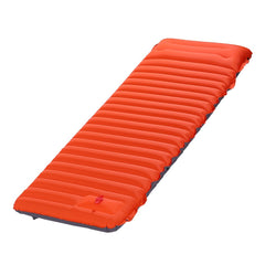 Outdoor Sleeping Pad Camping Inflatable Mattress with Pillows Travel Mat Folding Bed Ultralight Air Cushion Hiking Trekking