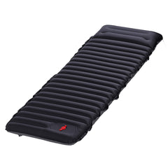Outdoor Sleeping Pad Camping Inflatable Mattress with Pillows Travel Mat Folding Bed Ultralight Air Cushion Hiking Trekking
