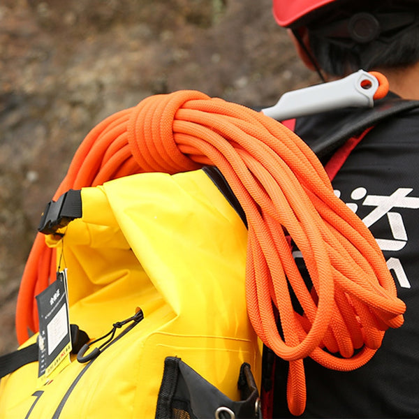 Climbing Rope Camping Mountaineering 10mm Diameter Braided Lanyard Trekking Backpacking Sport Tent Cord with Buckle