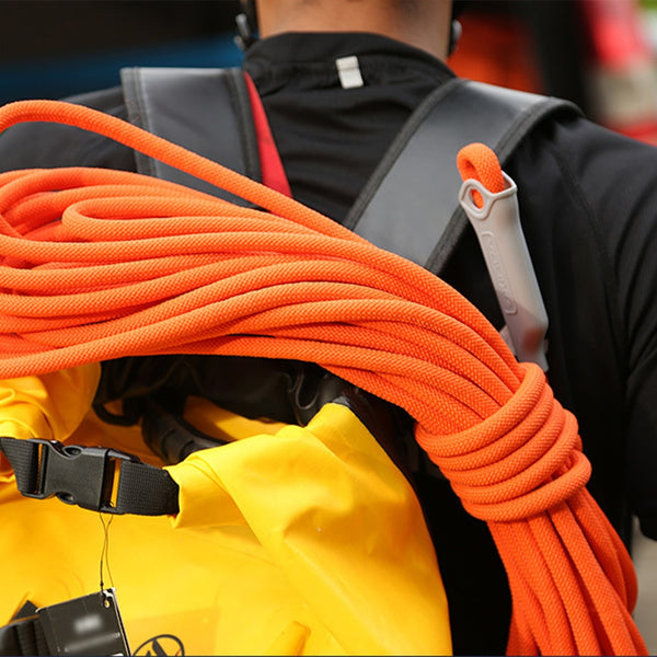 Climbing Rope Camping Mountaineering 10mm Diameter Braided Lanyard Trekking Backpacking Sport Tent Cord with Buckle