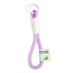 Creative Iridescent Braid Rope Keychain Carabiner Key Ring For Backpack Pendant Accessorie Hanging Cord Jewelry