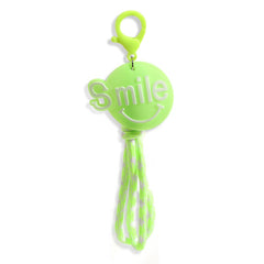 Creative Iridescent Braid Rope Keychain Carabiner Key Ring For Backpack Pendant Accessorie Hanging Cord Jewelry