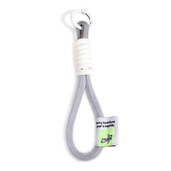 Creative Iridescent Braid Rope Keychain Carabiner Key Ring For Backpack Pendant Accessorie Hanging Cord Jewelry