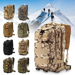 25-30L 800D Nylon Waterproof Outdoor SWAT Tactical Rucksacks Military Hiking Camping Sports Backpack Travel Trekking Fishing Bag