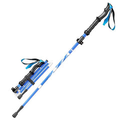 BSWOLF Trekking Poles 2PC Collapsible Lightweight Hiking Poles Adjustable Hiking Poles for Hiking Camping Mountaining Trekking