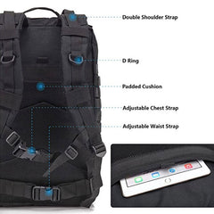 50L Men Military Tactical Backpack Waterproof Large Capacity Bags Outdoor Sport Hiking Camping Hunting Trekking Men Rucksacks