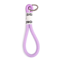 Creative Iridescent Braid Rope Keychain Carabiner Key Ring For Backpack Pendant Accessorie Hanging Cord Jewelry