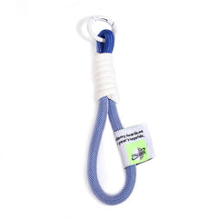 Creative Iridescent Braid Rope Keychain Carabiner Key Ring For Backpack Pendant Accessorie Hanging Cord Jewelry